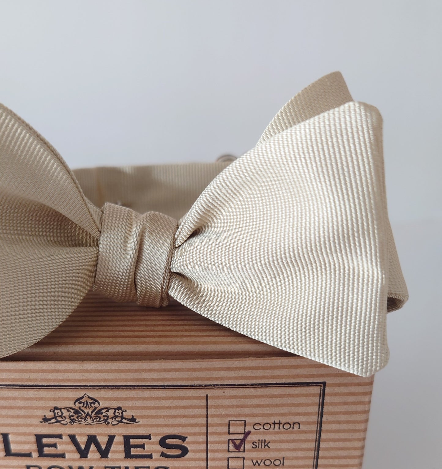 champagne bow ties for special occasions