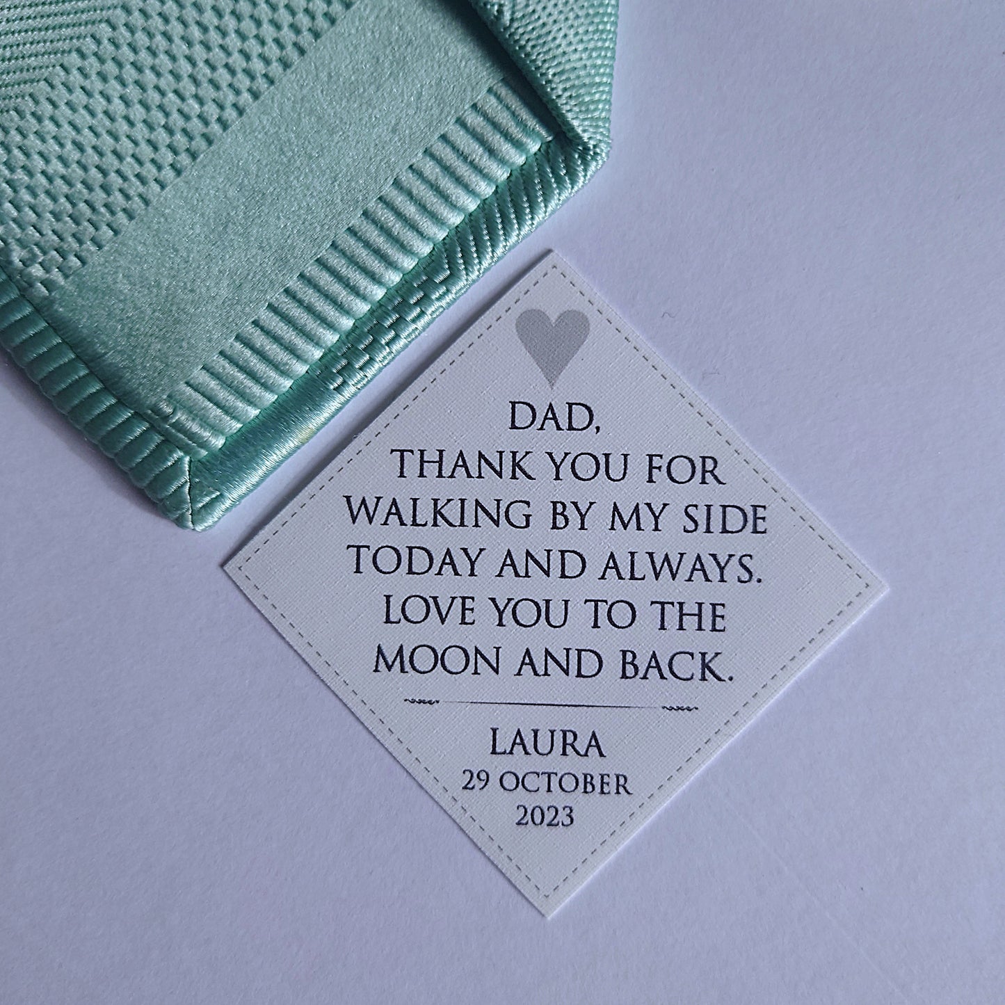 personalised wedding patch