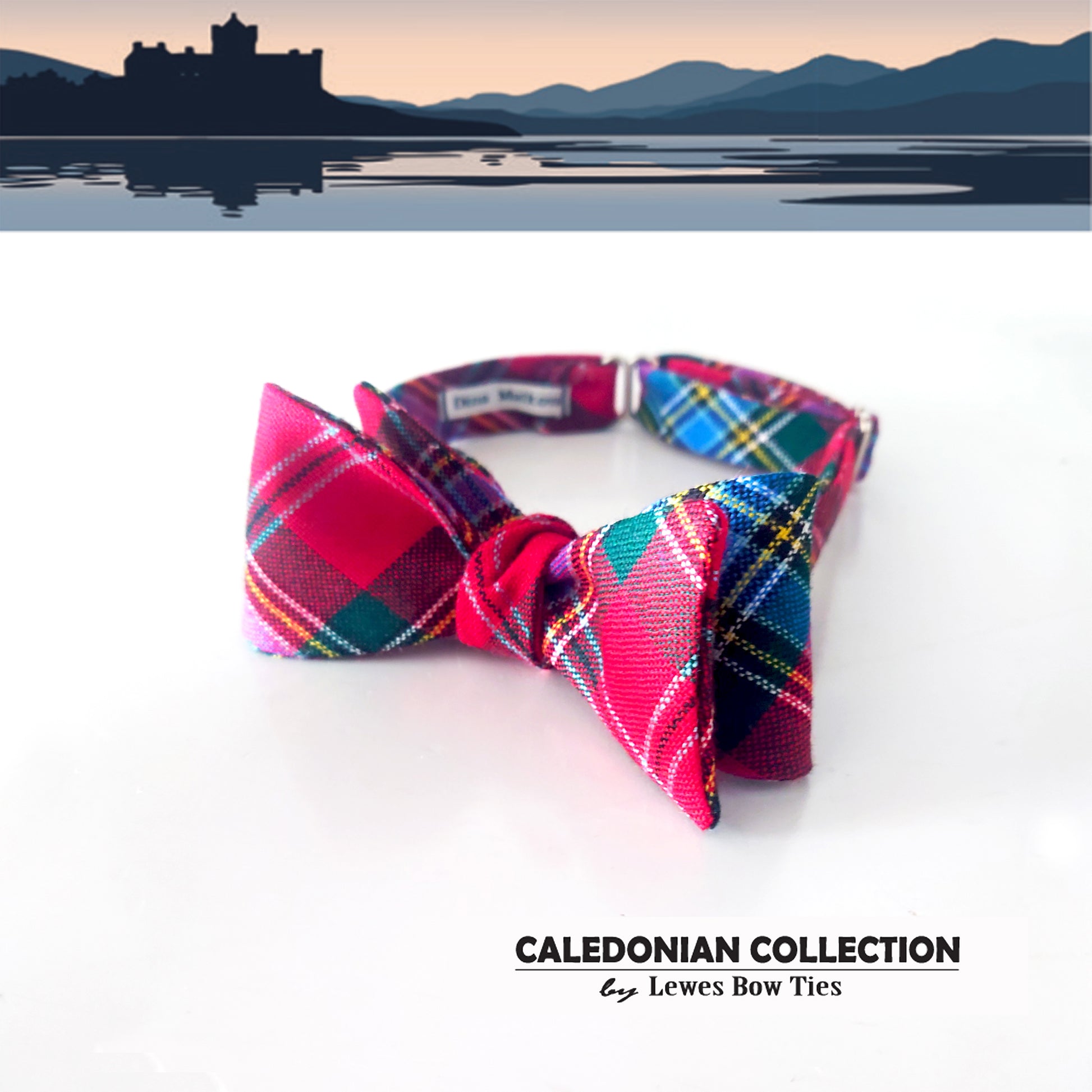 MacLean of Duart tartan bow tie